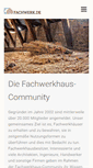 Mobile Screenshot of fachwerk.de